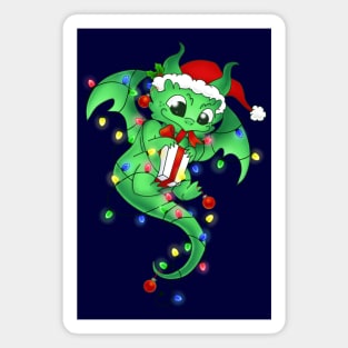 Christmas Dragon Magnet